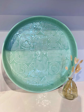 Plateau Molitor 45cm - Céladon