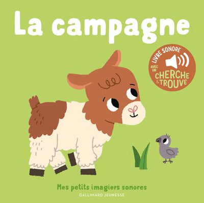 La campagne - Mes petits imagiers sonores - Gallimard