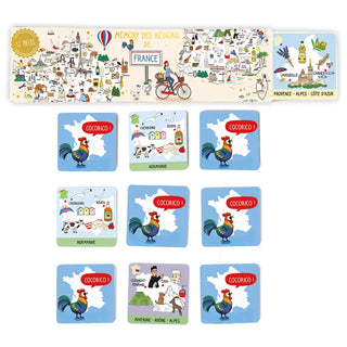 Mémory des régions de France