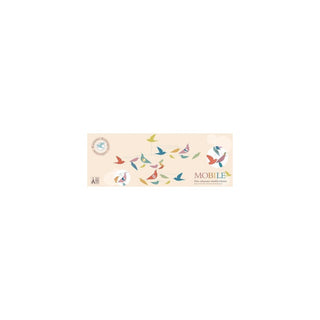 Mobile en papier oiseaux multicolores - Djeco