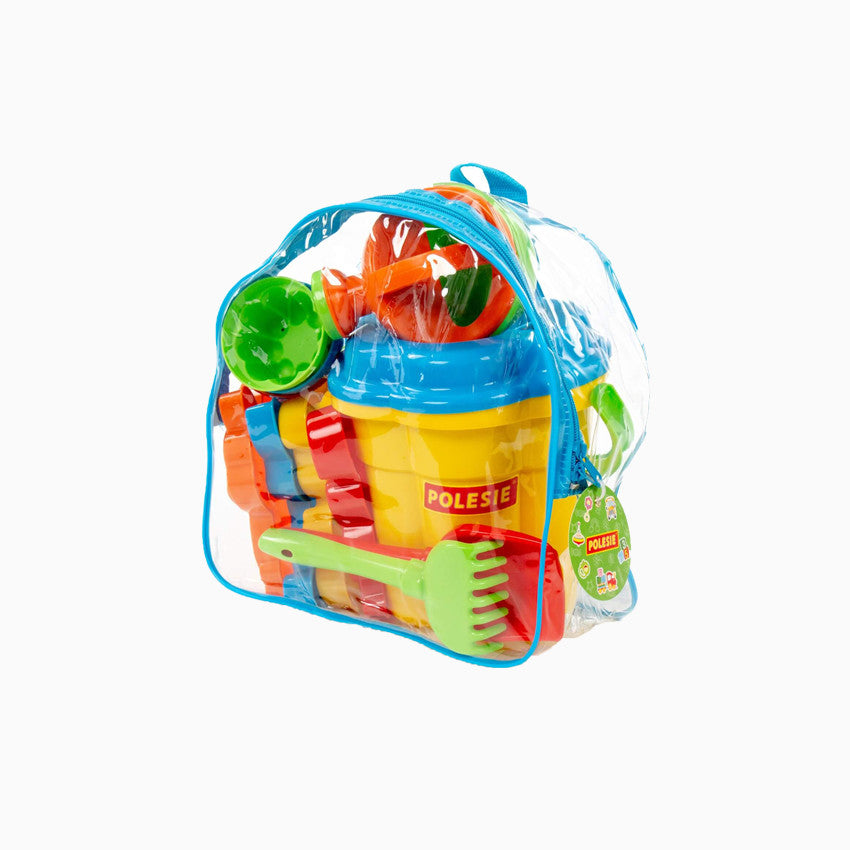 Sac à dos 12 jouets de plage