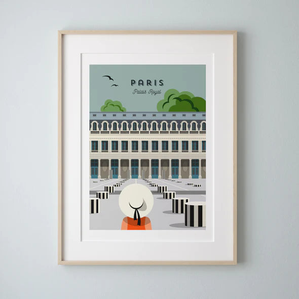 Affiche Paris - Palais Royal - Les Petits Yéyés