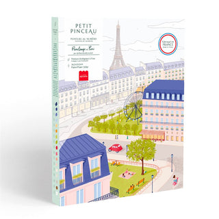 Kit de peinture au numéro - Un printemps à Paris
