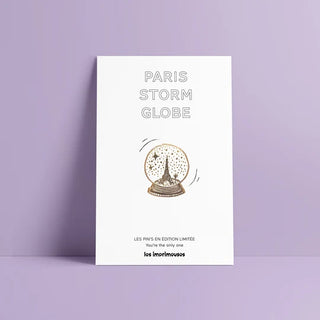 Pin’s Boule à neige Tour eiffel - Paris Storm Globe