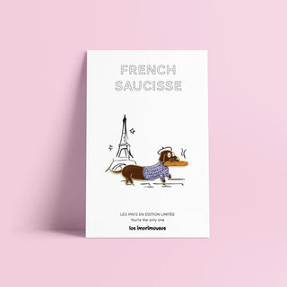 Pin’s French Saucisse - Teckel parisien