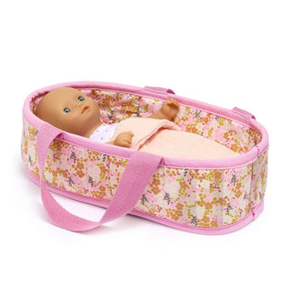 Poupon mini Barbara et son couffin - 20 cm - Pomea