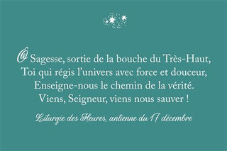 Prières de l'Avent et de Noël