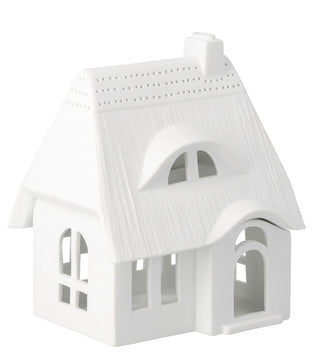 Maison photophore - Toit de chaume