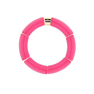 Bracelet Parabaya - Pipoca Brasil Riviera Magenta