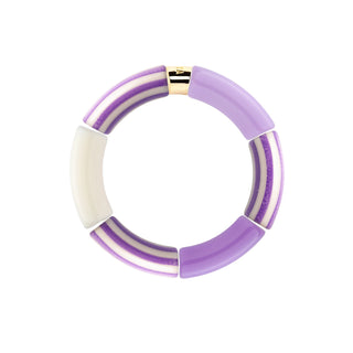 Bracelet Parabaya - Pipoca Brasil Riviera Lila 3