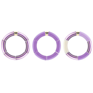 Bracelet Parabaya - Brasil Riviera Lila