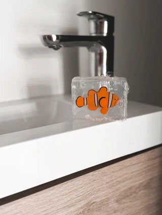 Savon poisson clown