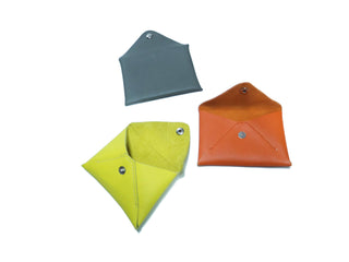 Porte-cartes en cuir, enveloppe S