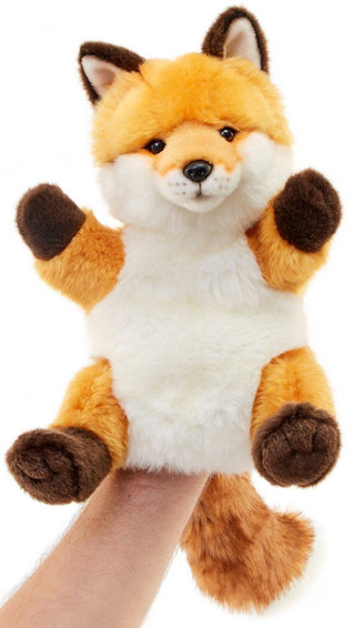 Marionnette à main renard roux