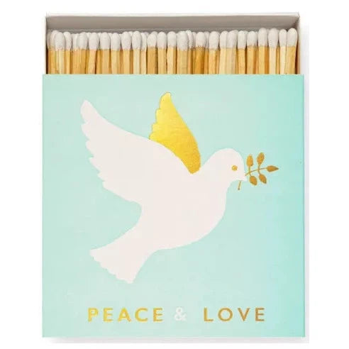 Allumettes Colombe " Peace and Love"