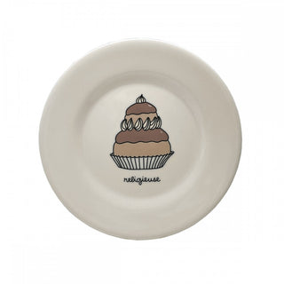 Assiette à dessert - Religieuse