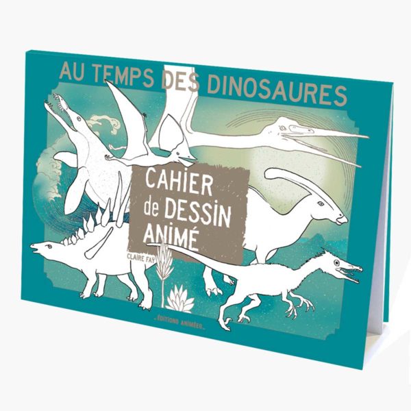 Cahier de dessin animé - Au temps des dinosaures