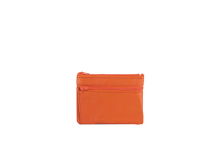 Porte-monnaie en cuir revalorisé