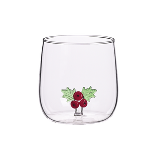 Verre gobelet 3D - Houx