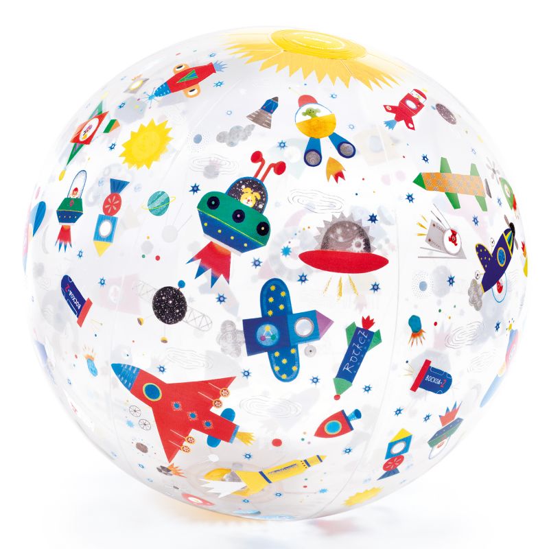 Ballon gonflable espace - Djeco - 123 Famille