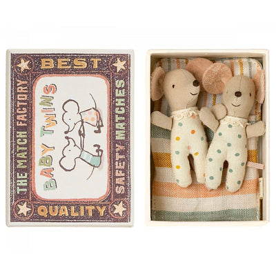 Bébé souris jumeaux - Maileg