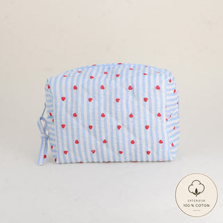 Petite trousse Cœur bleu – Bohm Paris