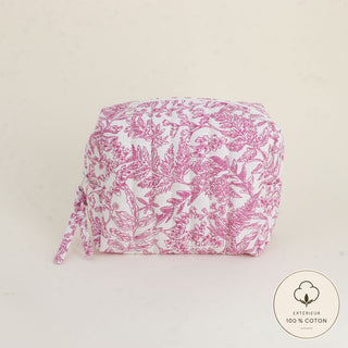Petite trousse Jouy rouge – Bohm Paris