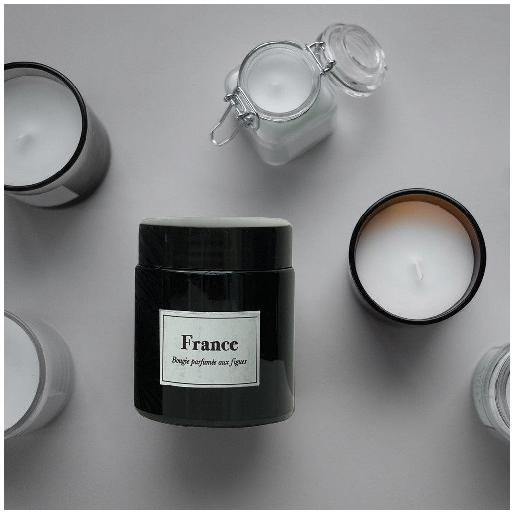 Bougie carnet de voyage - Figue