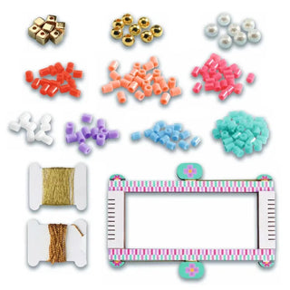 Bracelets et métier à tisser - Majuscules