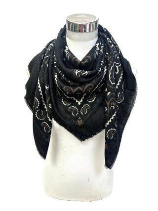Grand foulard à motif bandana K21 – Lineta
