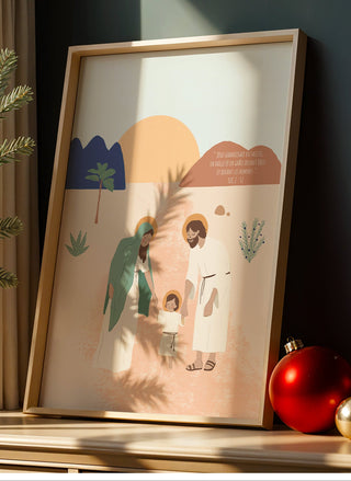 Affiche Jésus enfant – Sainte Famille A4 – Caladia