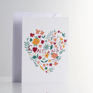 Carte Confiance multicolore – Caladia
