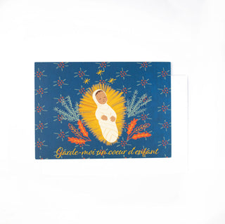 Carte Petit Jésus « Garde-moi un cœur d’enfant » – Caladia