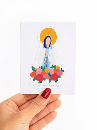 Sticker Notre Dame de Lourdes – Caladia
