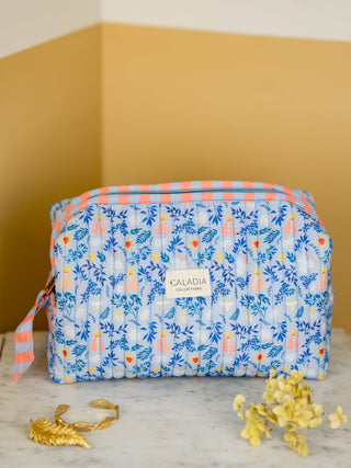 Trousse de toilette Marie matelassée et imperméable – Caladia
