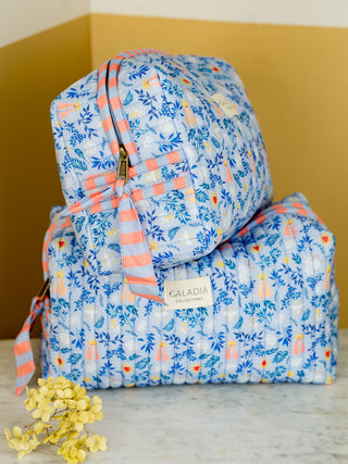 Trousse de toilette Marie matelassée et imperméable – Caladia