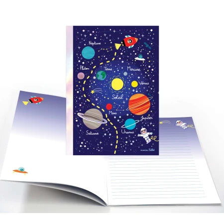 Cahier souple Cosmos - Cartes d'Art