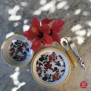 Coffret cadeau 5 pièces - Les hibiscus