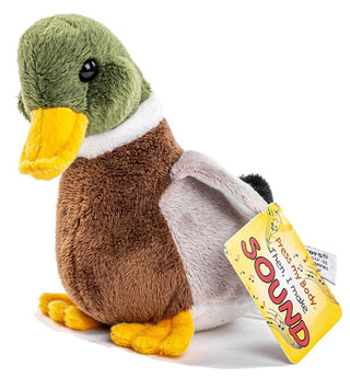 Peluche - Canard avec voix - l16 cm