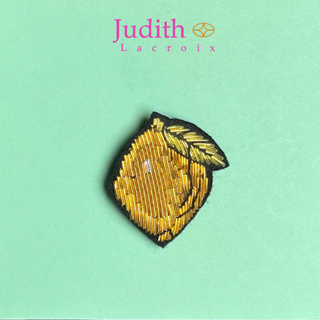 Broche - Citron