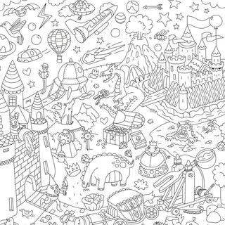 Magic - Poster géant à colorier