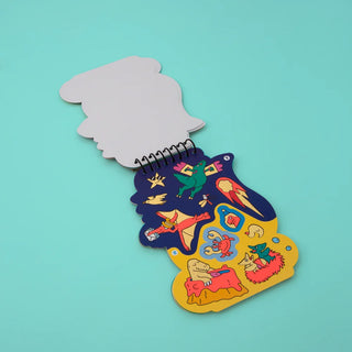 Carnet d'activités stickers - Dinos