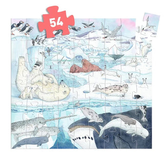 Puzzle Douceur polaire 54 pièces - Djeco