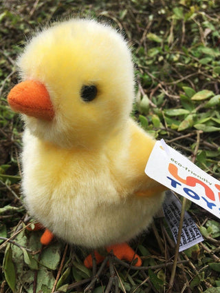 Peluche - Poussin jaune - h13 cm