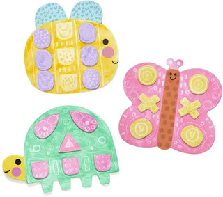 Peinture à doigts magique - Petites formes Djeco