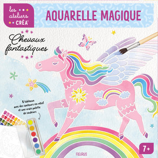 Aquarelle magique – Chevaux fantastiques