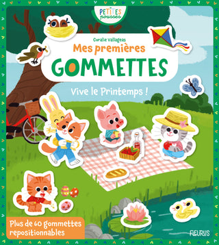 Mes premières gommettes – Vive le printemps !