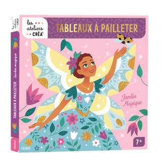 Tableaux à pailleter – Jardin magique