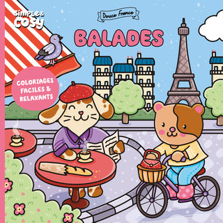 Coloriages douce France – Balades