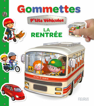Mes premières gommettes P’tits véhicules – La rentrée